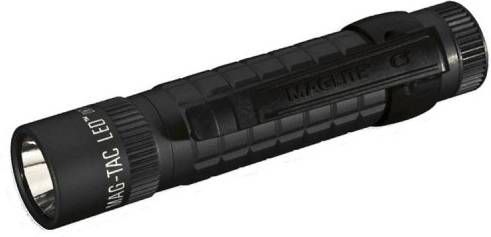 Maglite Zaklamp Mag Tac Plain Bezel LED Zwart SG2LRE6