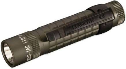 Maglite Zaklamp Mag Tac Plain Bezel LED groen SG2LRF6