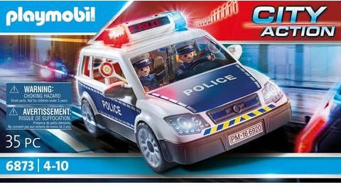 Playmobil ® Constructie speelset Politieauto(6873 ), City Action Made in Germany(35 stuks )