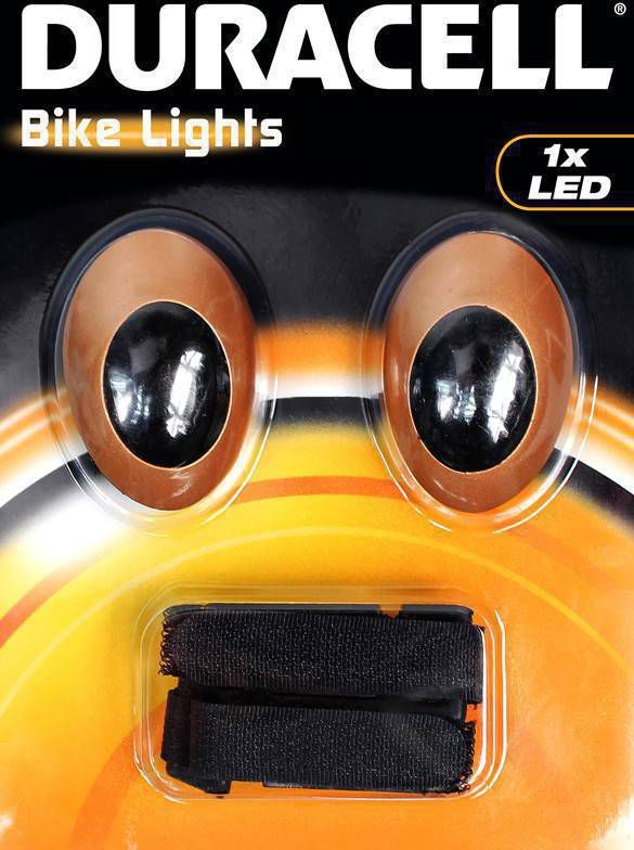 Duracell Fietsverlichting Set 2 Led Zwart/goud