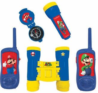 Cstore Lexibook Walkie talkie Bereik 120m, Verrekijker En Kompas Super Mario Adventurer&apos, s Kit