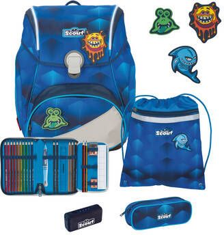 Scout Alpha Exclusief Safety Light Funny Freaks, 5 stuks.