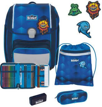 Scout Genius Exclusief Safety Light Funny Freaks, 5 stuks.