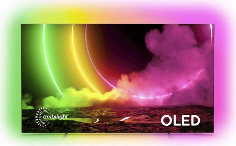 Philips OLED TV 77OLED806/12, 194 cm/77 ", 4K Ultra HD, Smart TV, ambilight langs 4 randen