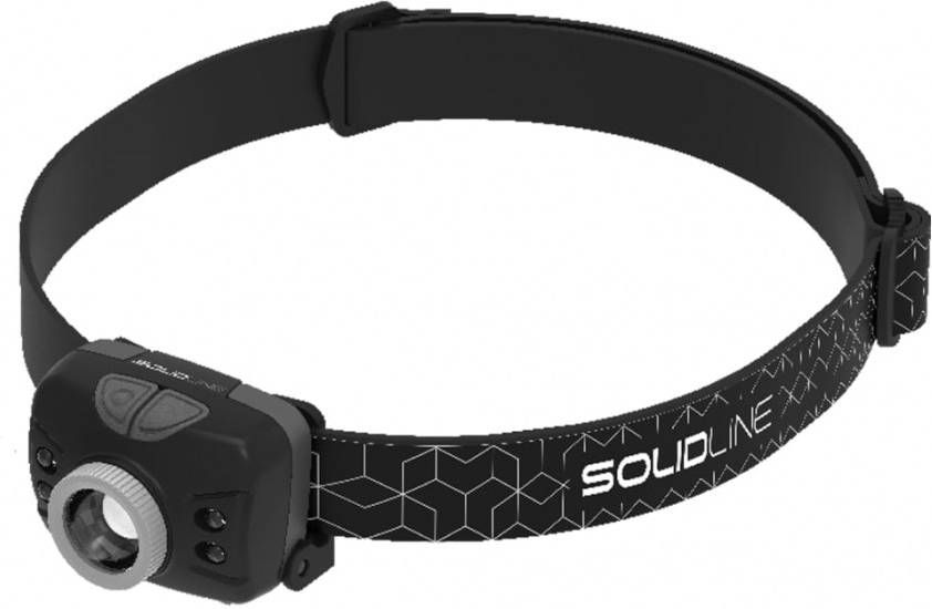 SOLIDLINE Hoofdlamp SH5 LED 400 lm rood licht