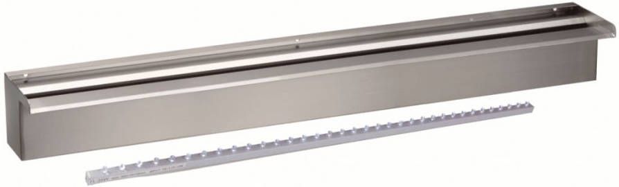 Ubbink Niagara waterval met LED verlichting 90 cm roestvrij staal