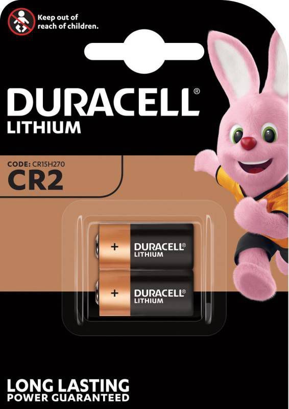 Duracell High Power Lithium CR2-batterij 3V 2 stuks