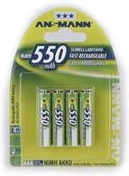 Ansmann 550 mAh Oplaadbare batterij