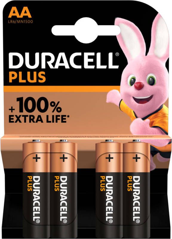 Duracell Plus Alkaline AA batterijen Batterij