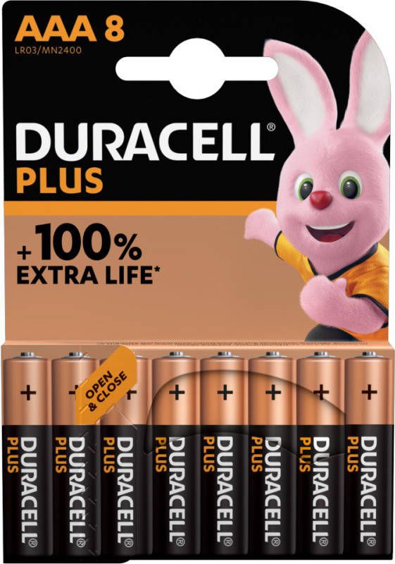 Duracell Plus Alkaline AAA batterijen Batterij