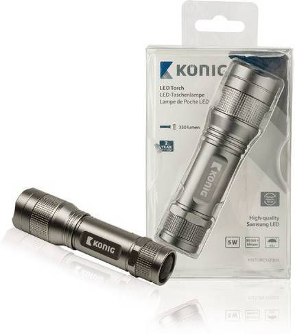 König LED Zaklamp 330 lm Zaklamp