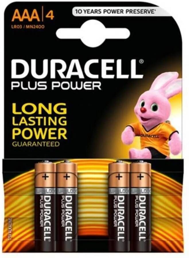 Duracell AAA Duralock 4 Pack